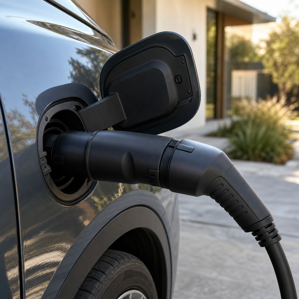 Adaptateur de recharge Type 1 vers Type 2 pour véhicule électrique