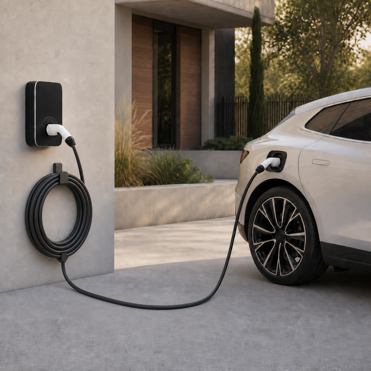 Câble de recharge Type 2 vers Type 2 22 kW 32 A triphasé