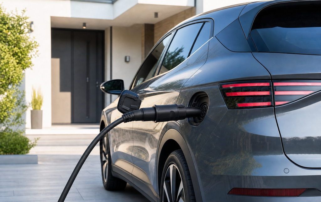 Adaptateur de recharge Type 1 vers Type 2 pour véhicule électrique
